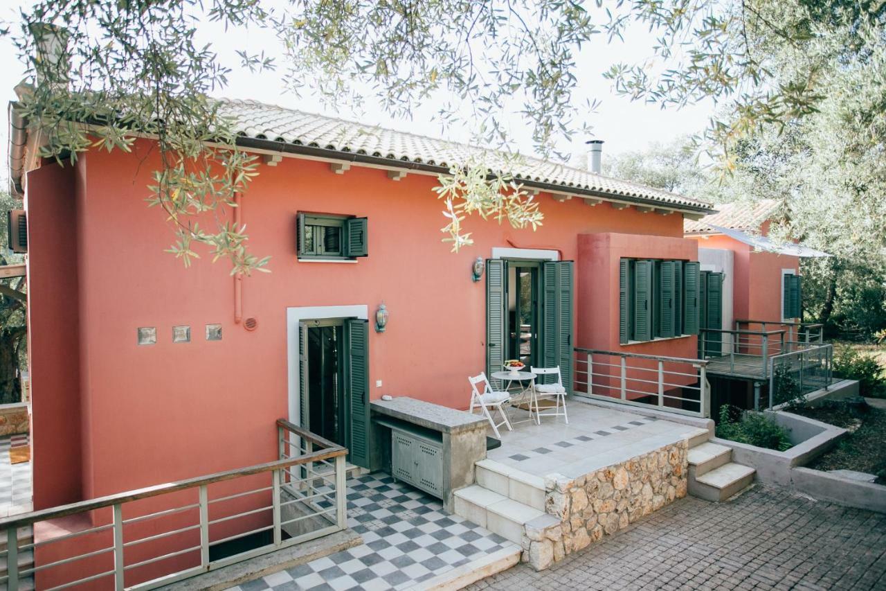 La Casa Rossa Villa Áyios Nikítas Eksteriør bilde