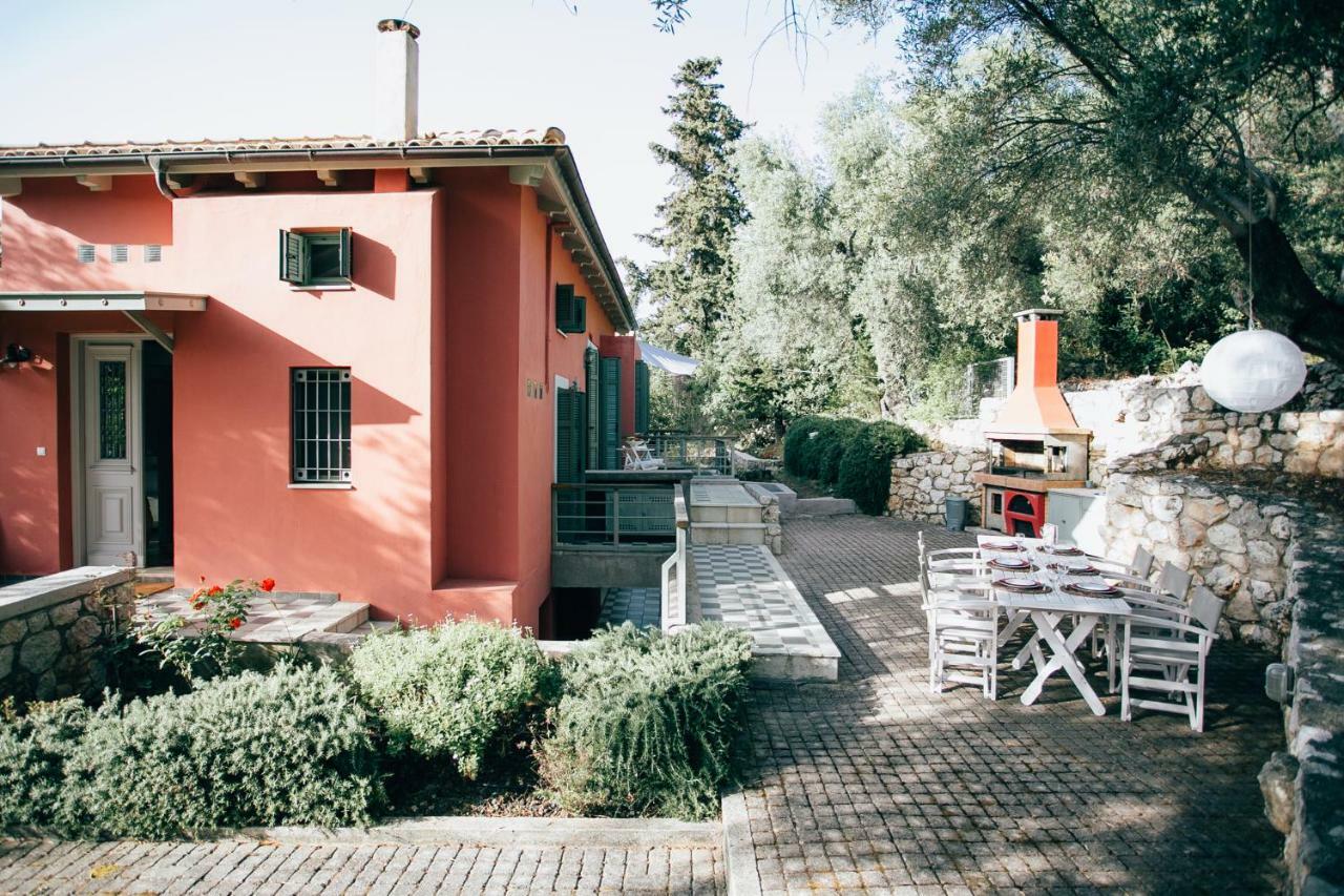 La Casa Rossa Villa Áyios Nikítas Eksteriør bilde